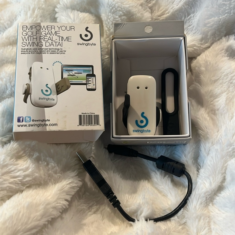 Like new! Golf’s most trusted golf swing analyzer! Swingbyte golf swing analyzer